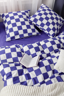 КПБ Харли бязь синий