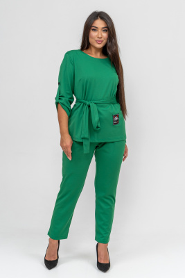 Женский костюм 31852 зеленый